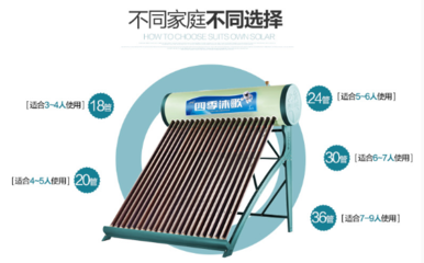 四季沐歌太阳能热水器双12让利,让阳光改变生活用绿色还原世界