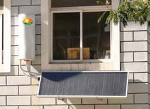 家在一楼可以装太阳能热水器吗?_360问答
